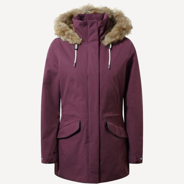 Куртка утеплённая Josefine Parka Ws (Женский; UK12, M (44-46); winterberry)